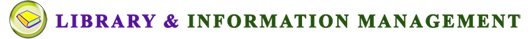 Library and Information Management